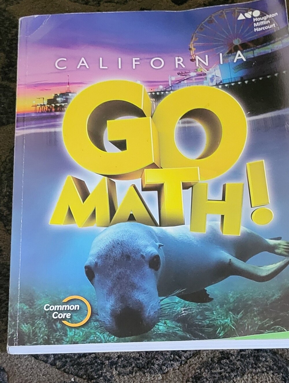 California Go Math! Grade 1 Common Core Student Workbook HMH Homeschool